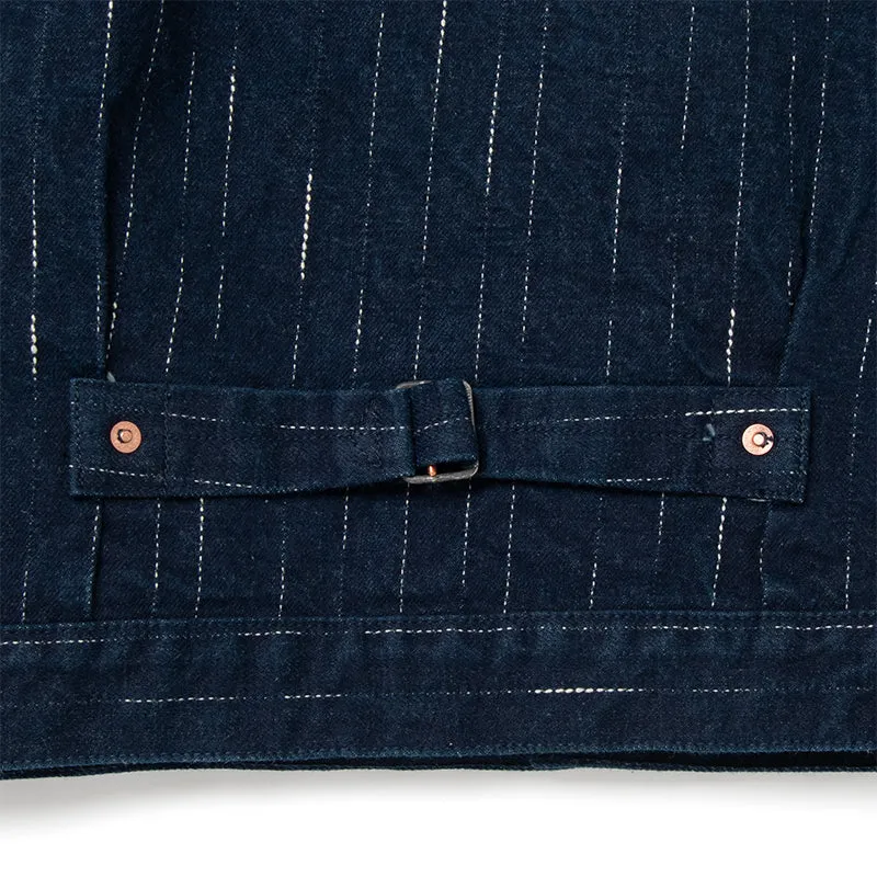 14oz RAIN Kasuri Type I Selvedge Denim Jacket OW