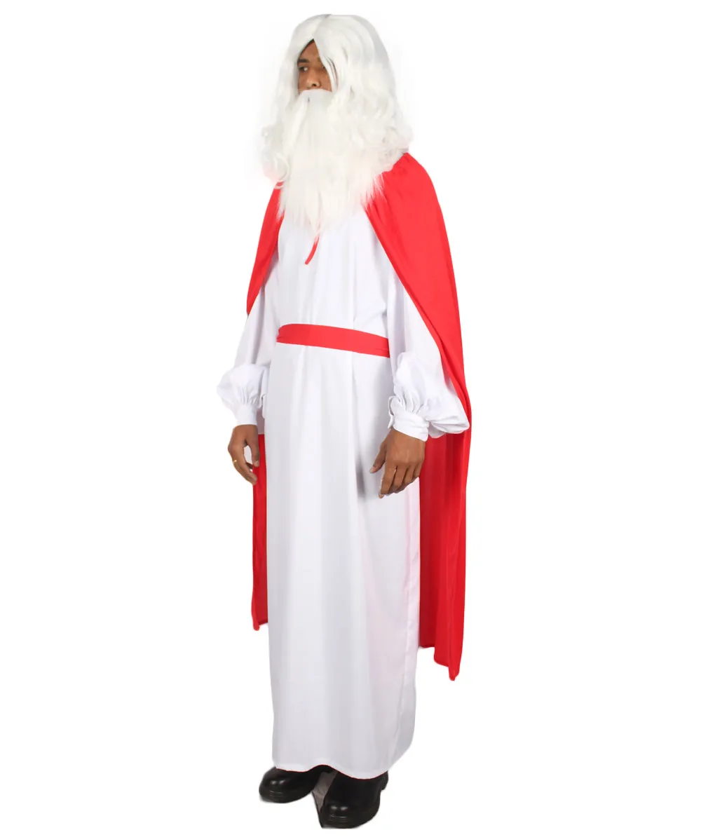 Adult Men's Panora Costume , Red & White Cosplay Multi ColorCostume