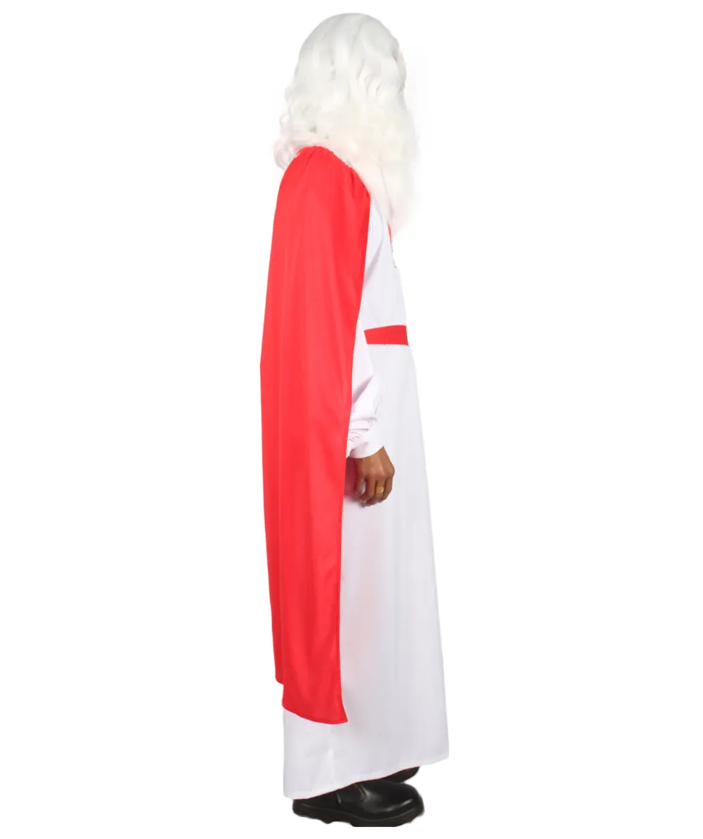 Adult Men's Panora Costume , Red & White Cosplay Multi ColorCostume