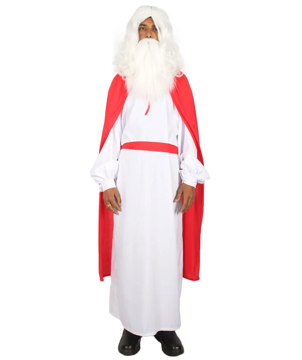 Adult Men's Panora Costume , Red & White Cosplay Multi ColorCostume