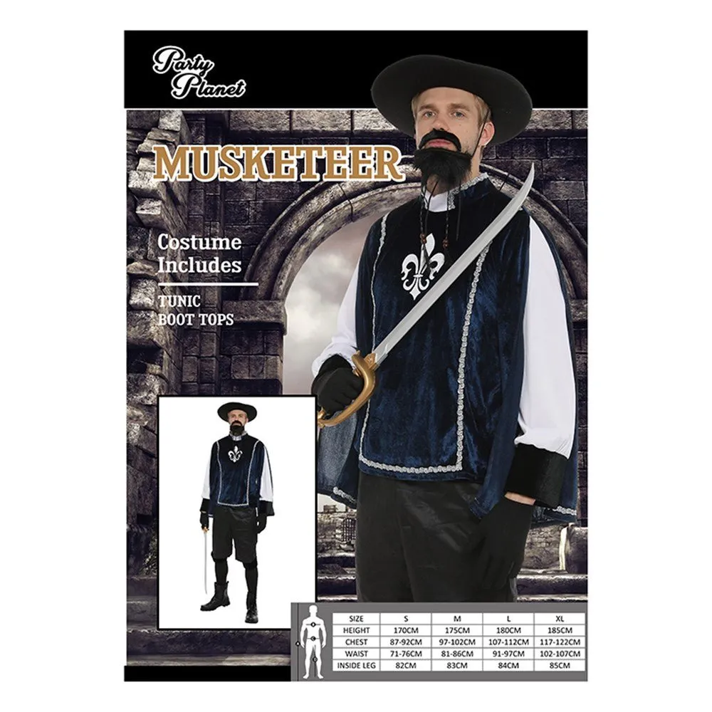 Adult Musketeer Costume