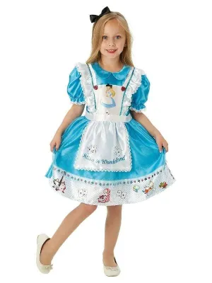 Alice in Wonderland Deluxe Girl's Costume