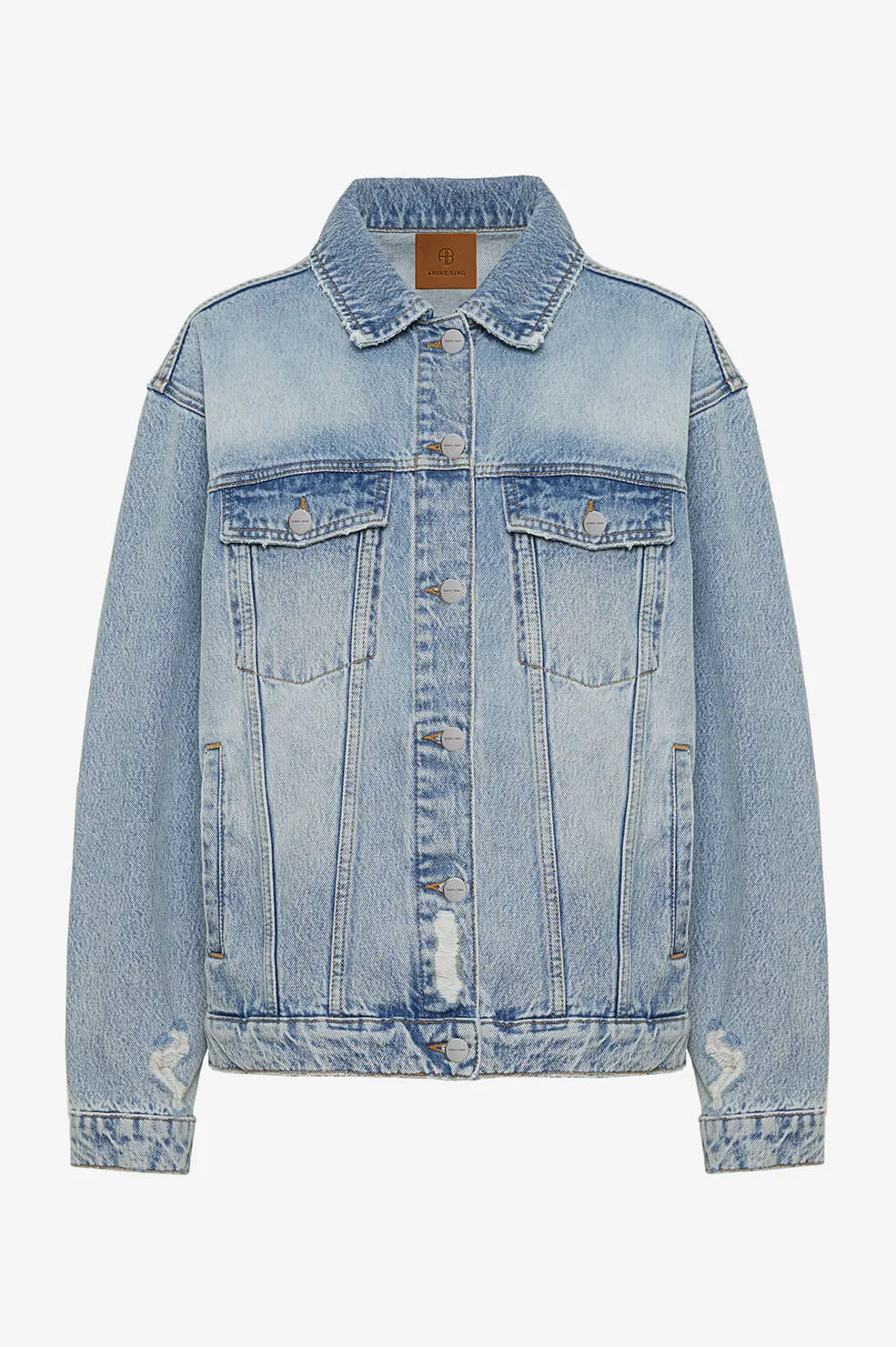 Anine Bing - Rory Denim Jacket in Vintage Blue