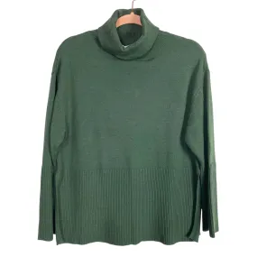 Anrabess Forest Green Turtleneck Tunic Sweater NWT- Size S (Sold Out Online)