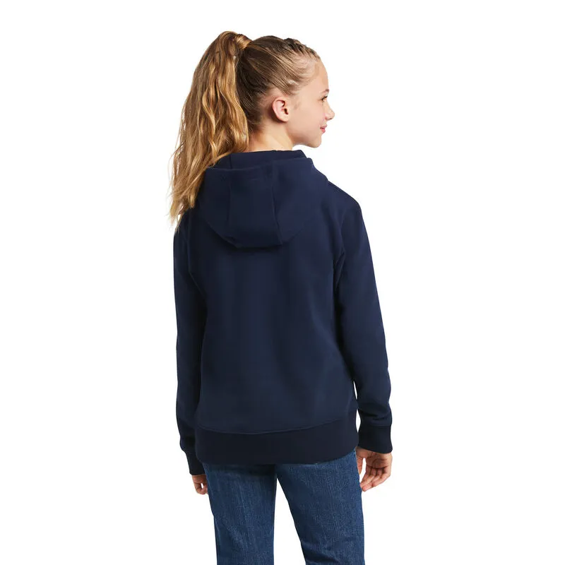 Ariat Girl's Real Serape Logo Hoodie