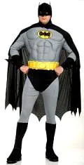 Batman™ Costume Plus Size Muscle Chest