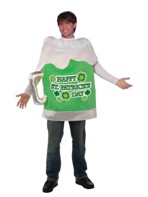 Beer Mug St. Patricks Day Adult Costume