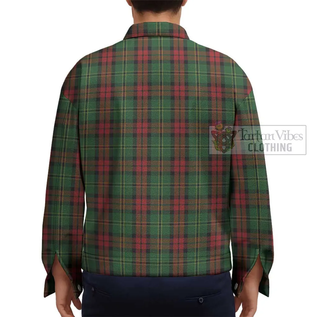 Blackstock Hunting Tartan Unisex Lapel Cotton Jacket