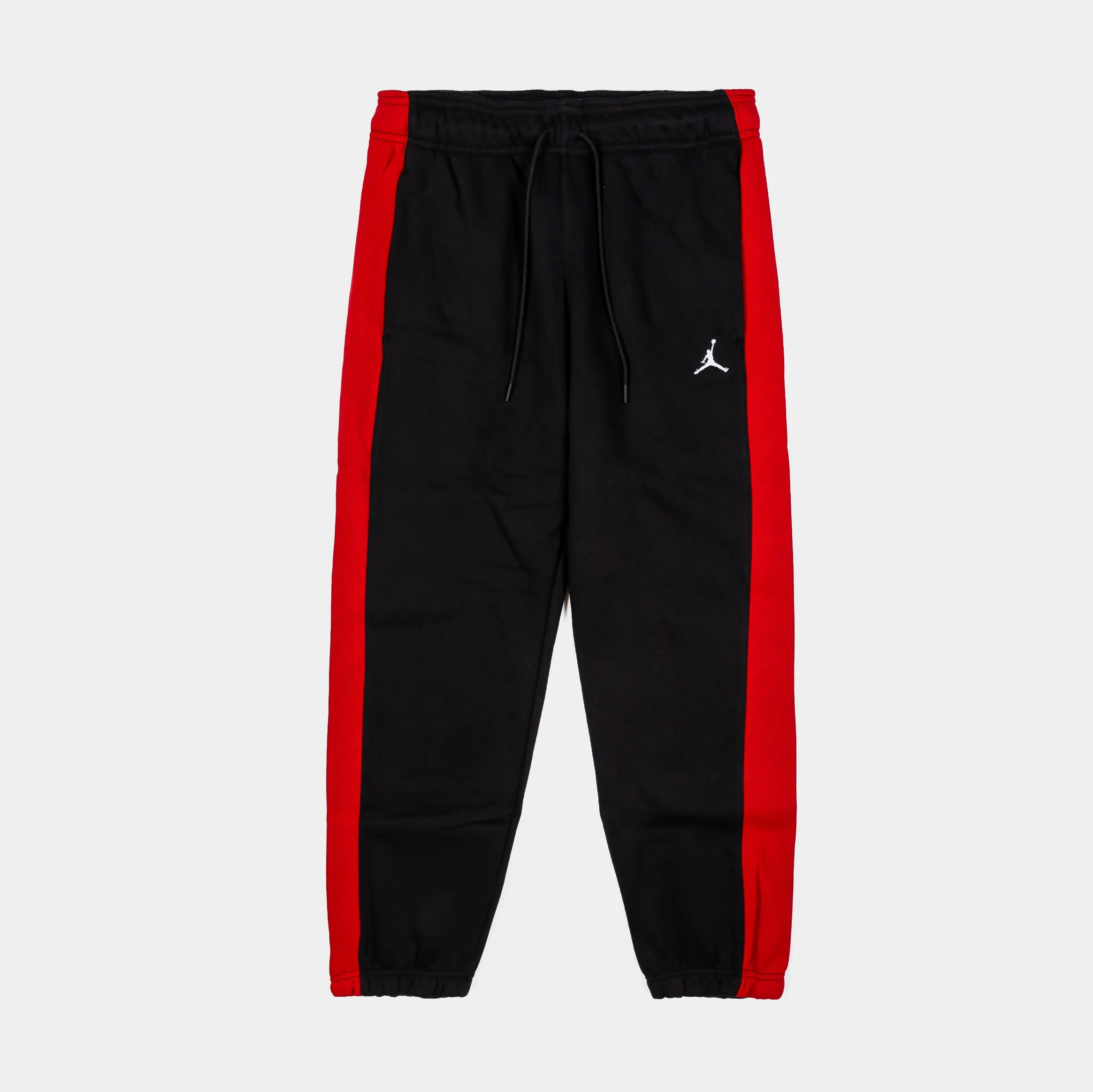 Brooklyn Fleece Joggers Womens Pants (Black/Red)