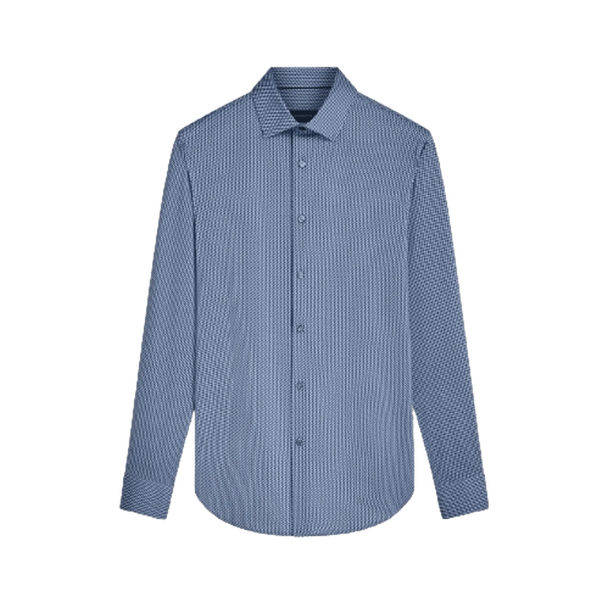 BUGATCHI: James Geometric OoohCotton Shirt