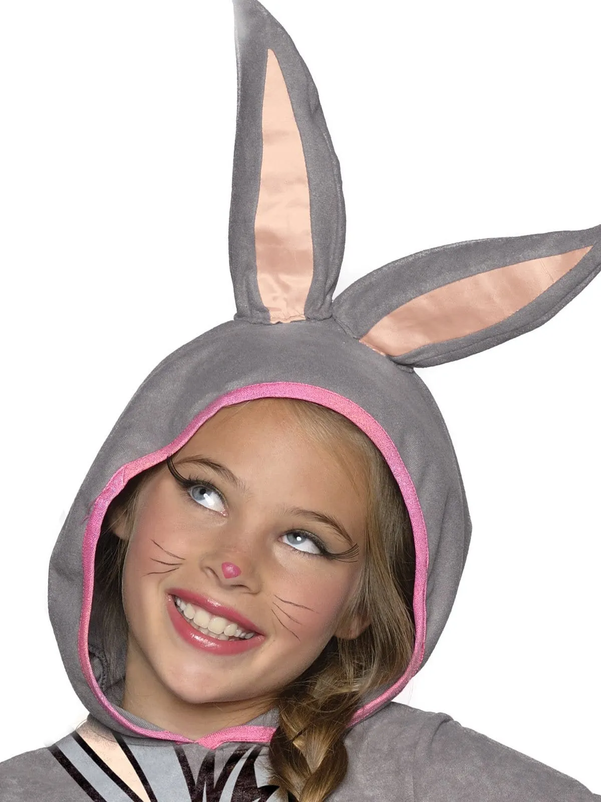 Bugs Bunny Hooded Costume for Girls