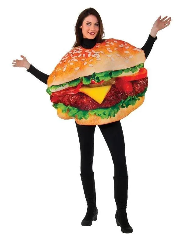 Burger Novelty Adult Costume