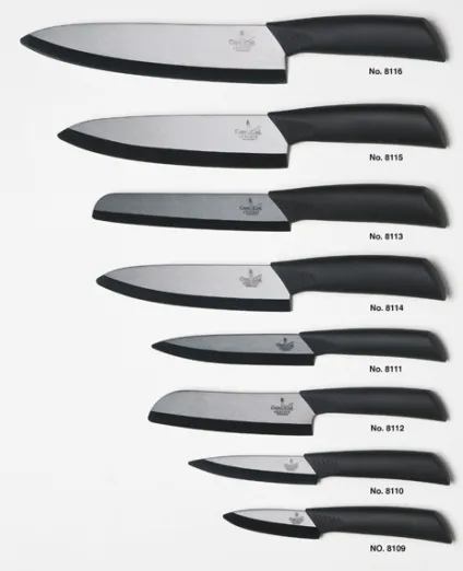 Cape Cod Black Ceramic 7" Chef Knife