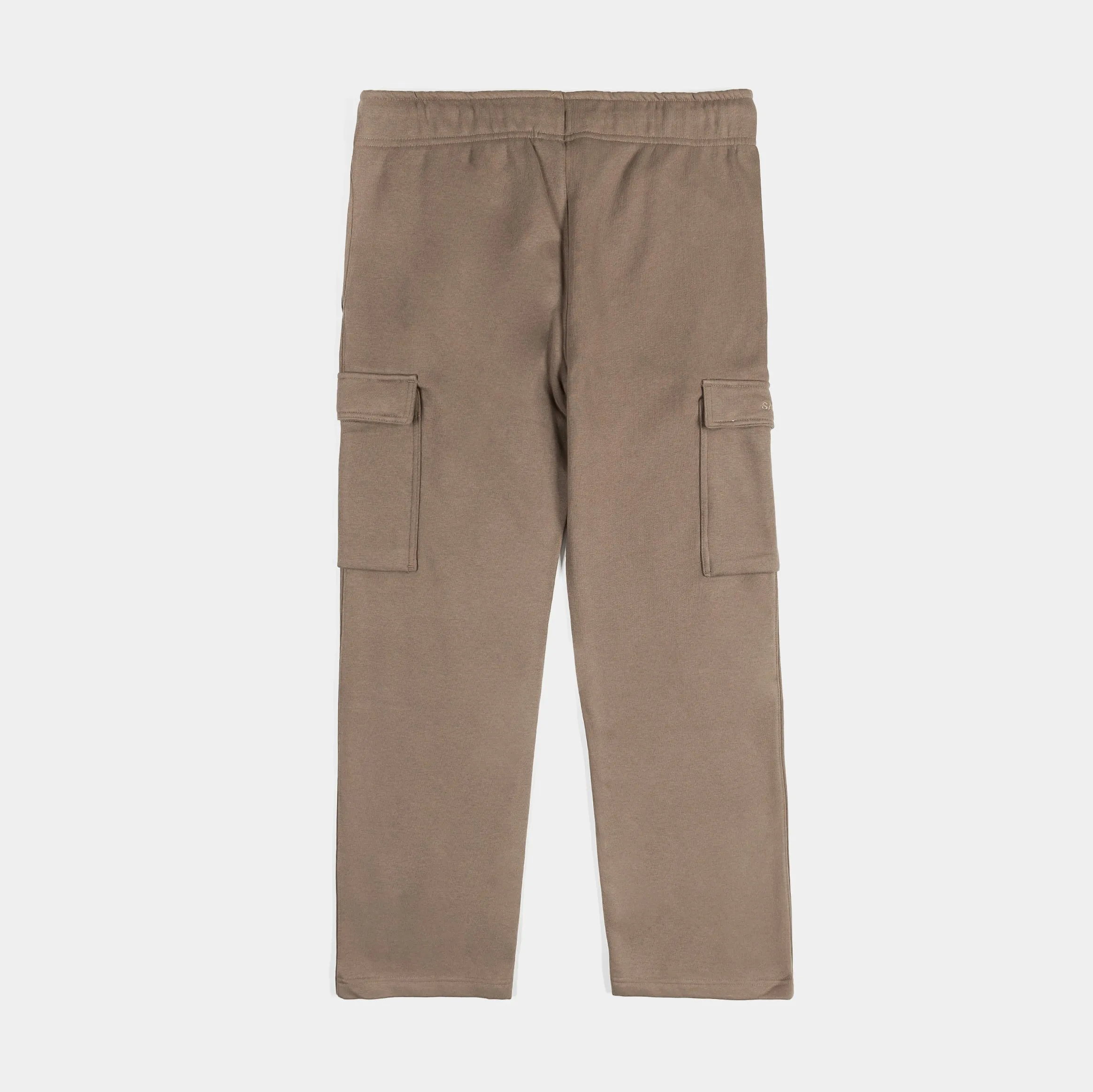 Carly Fleece Cargo Womens Pants (Brown)