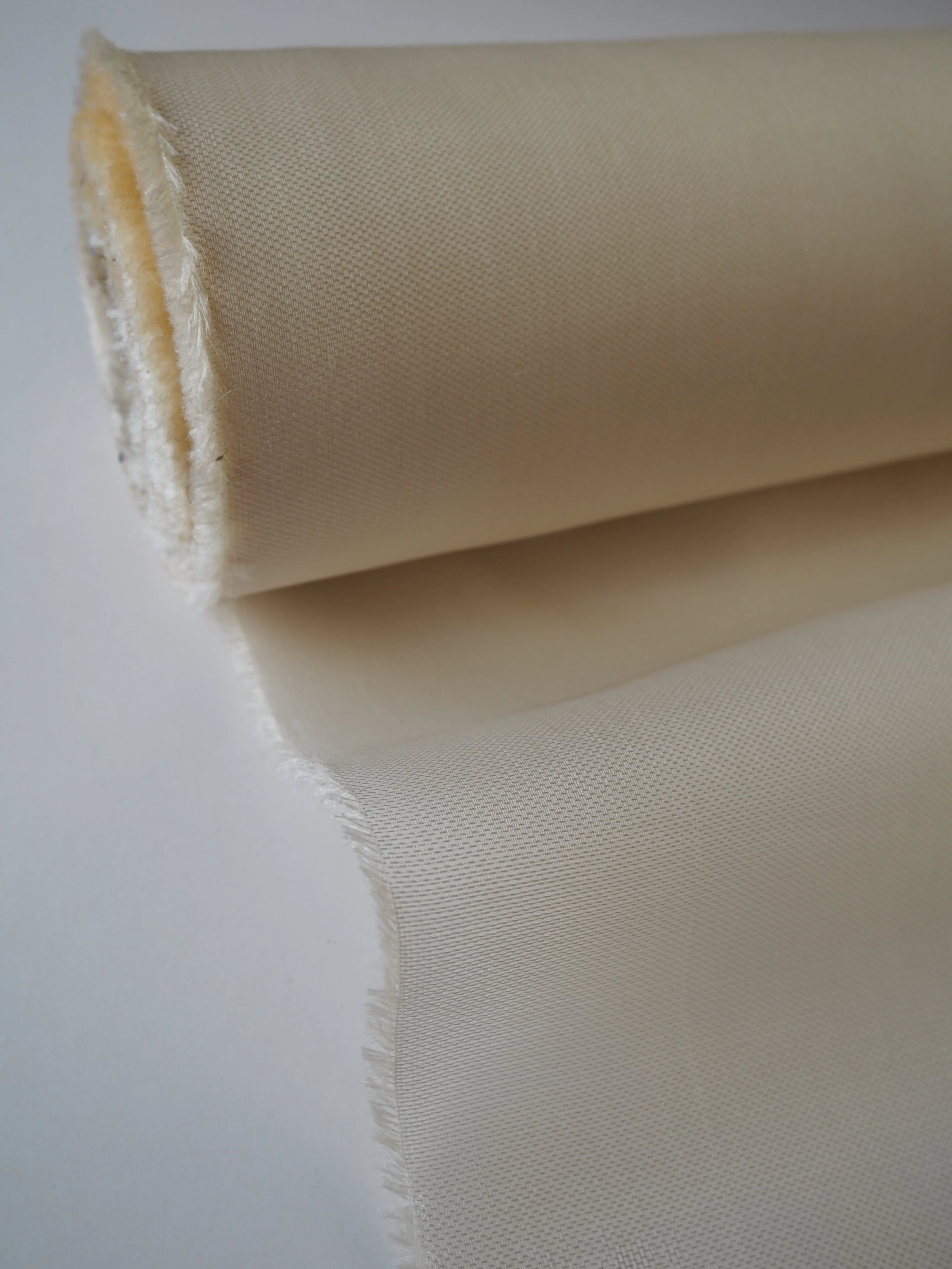 Champagne Silk Linear Organza