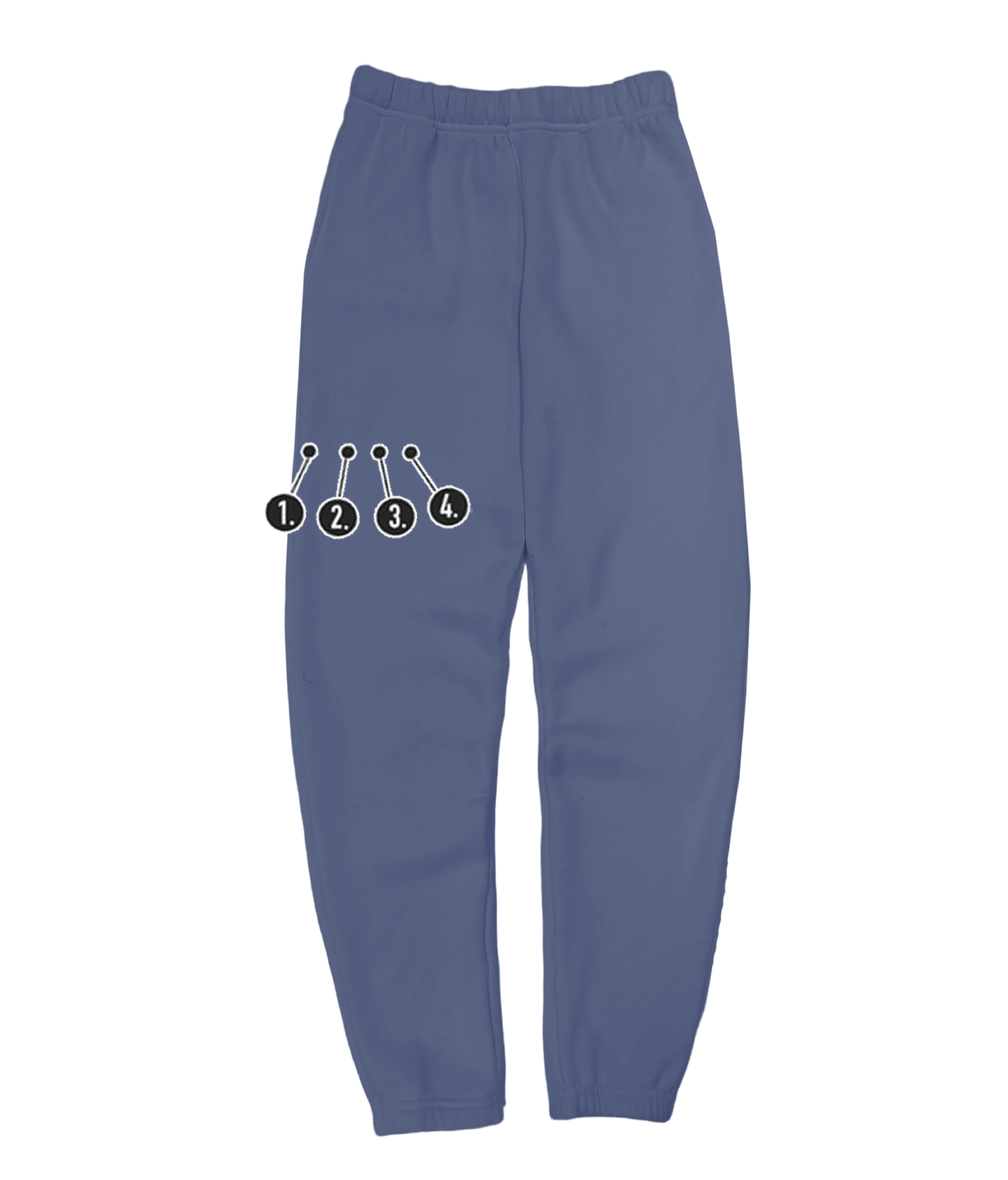 Custom Mini Embroideries Sweatpants