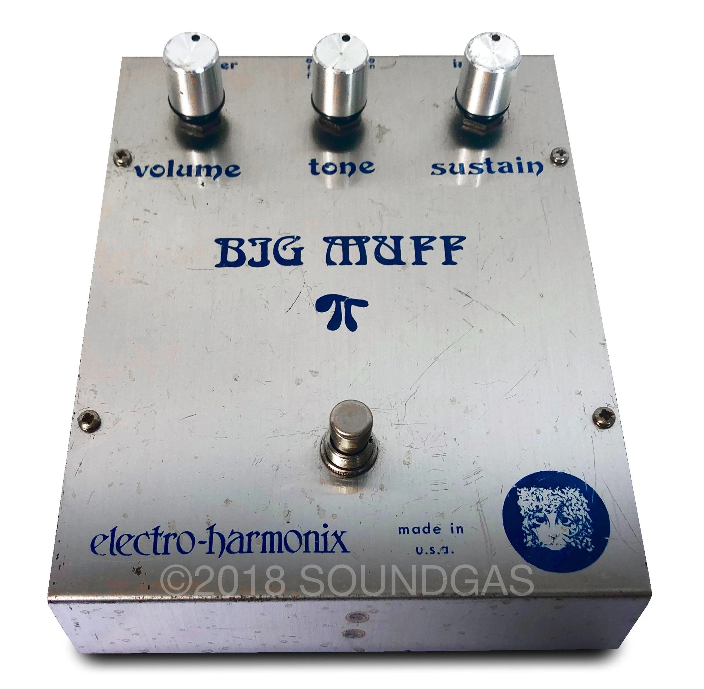 Electro-Harmonix Big Muff Pi V2 Ram's Head (Violet)