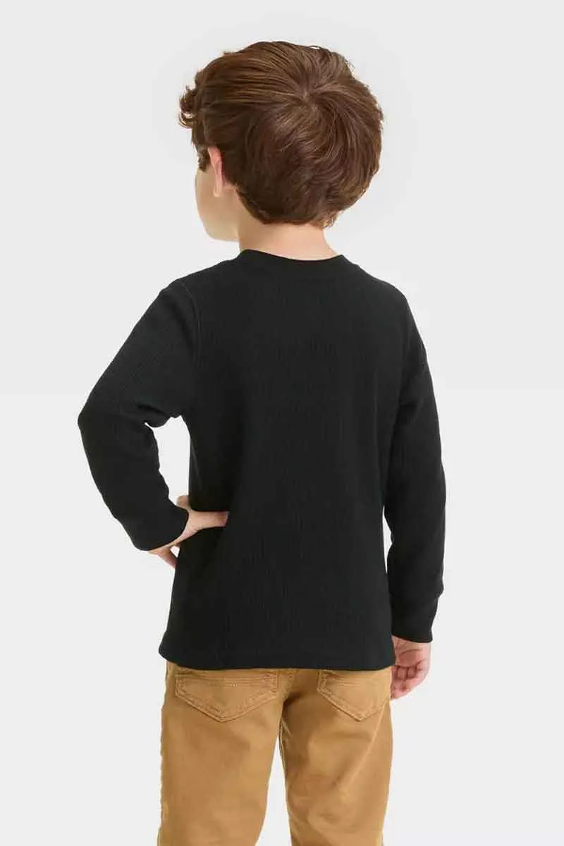 Excellent Kid's Thermal Long Sleeve Winter Knit Wear Shirt