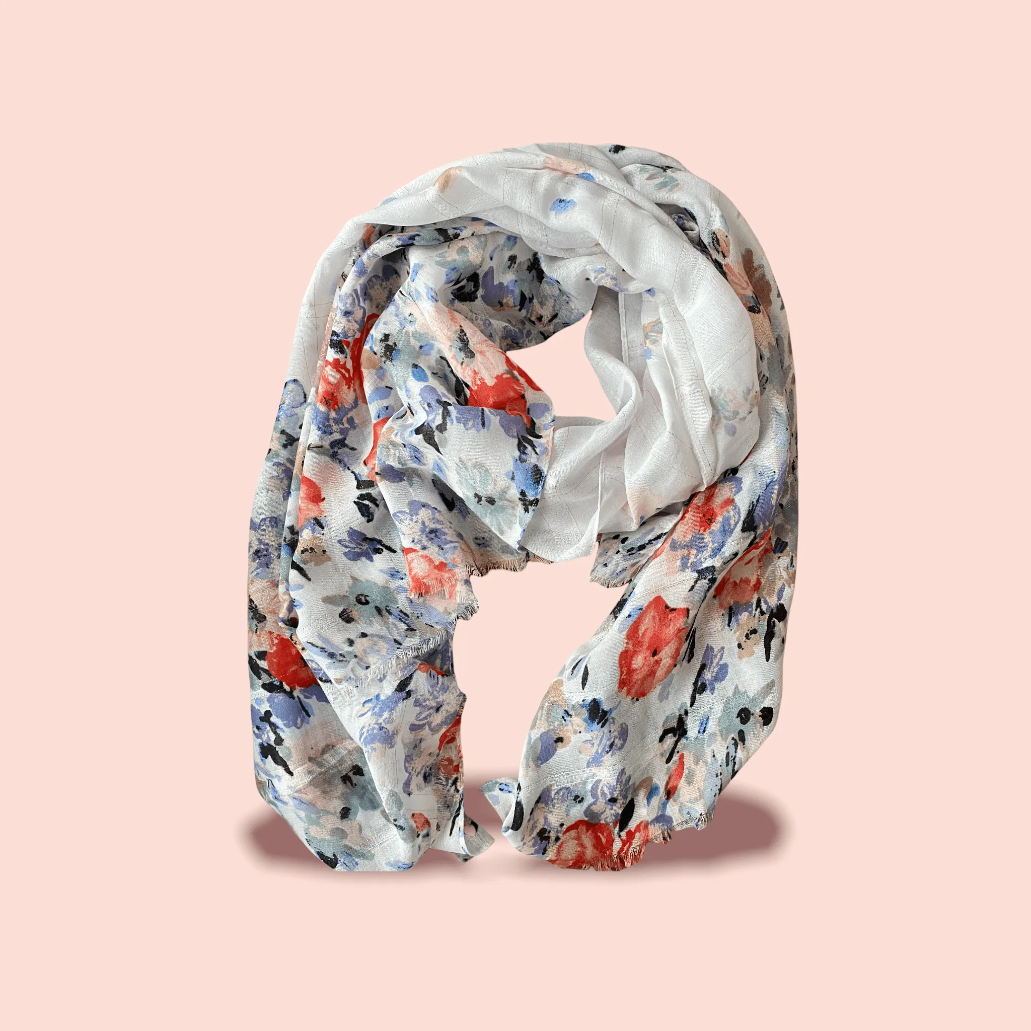 Floral Wrap Scarf