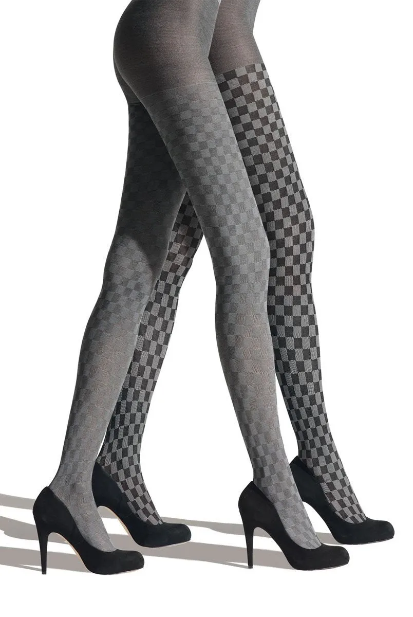 Franzoni Diabolica Reversible Checked Tights