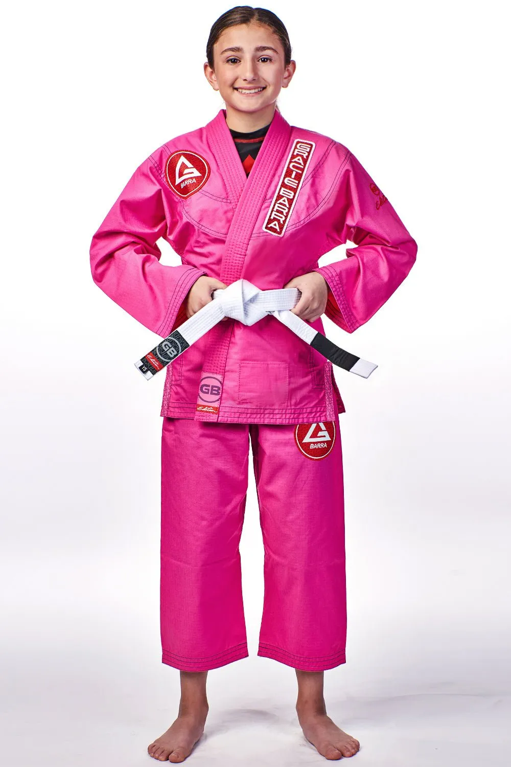 GBK Lite Ripstop Kimono w/ Belt - Pink