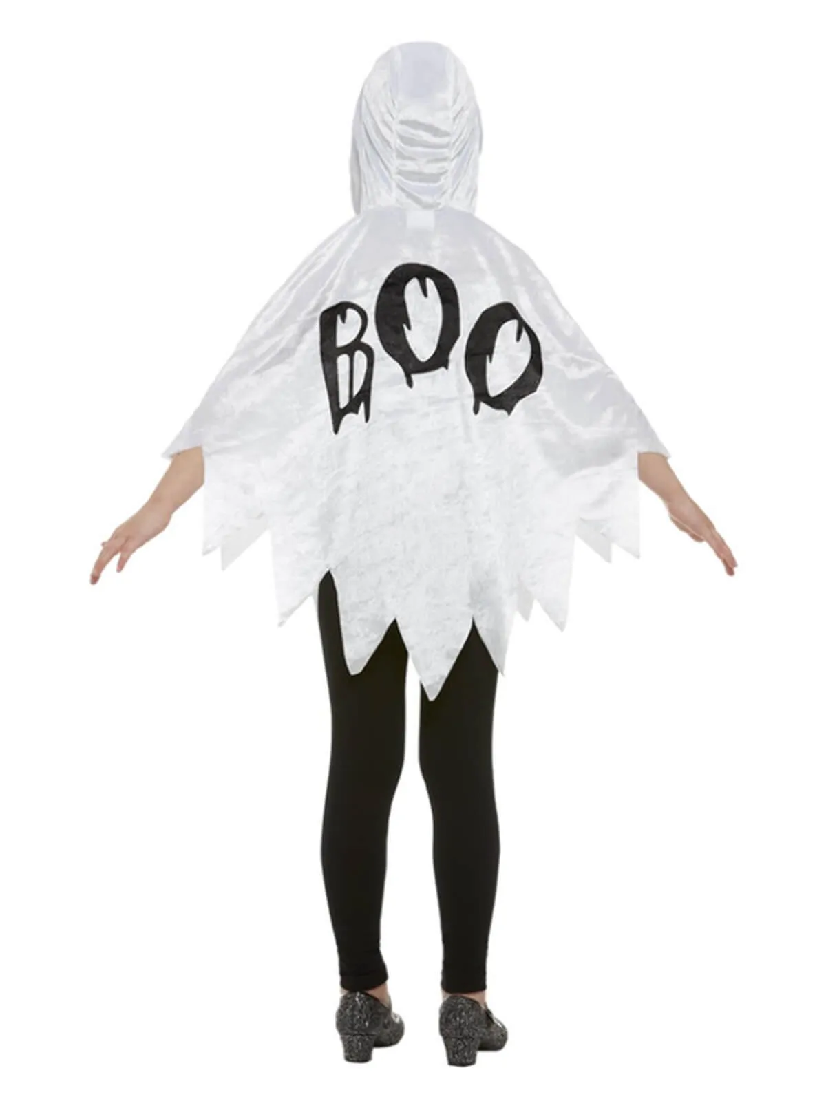 Ghost Hooded Cape, White Halloween Costume