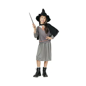 Girls Harry Potter Style School Wizard Costume