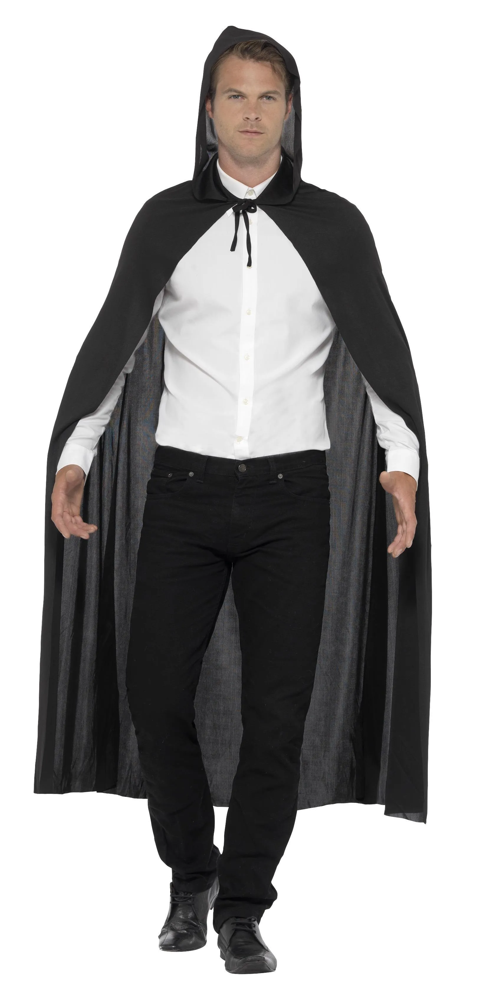 Hooded Vampire Cape, Black