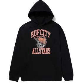 Huf Swish Hooded Sweatshirt Black