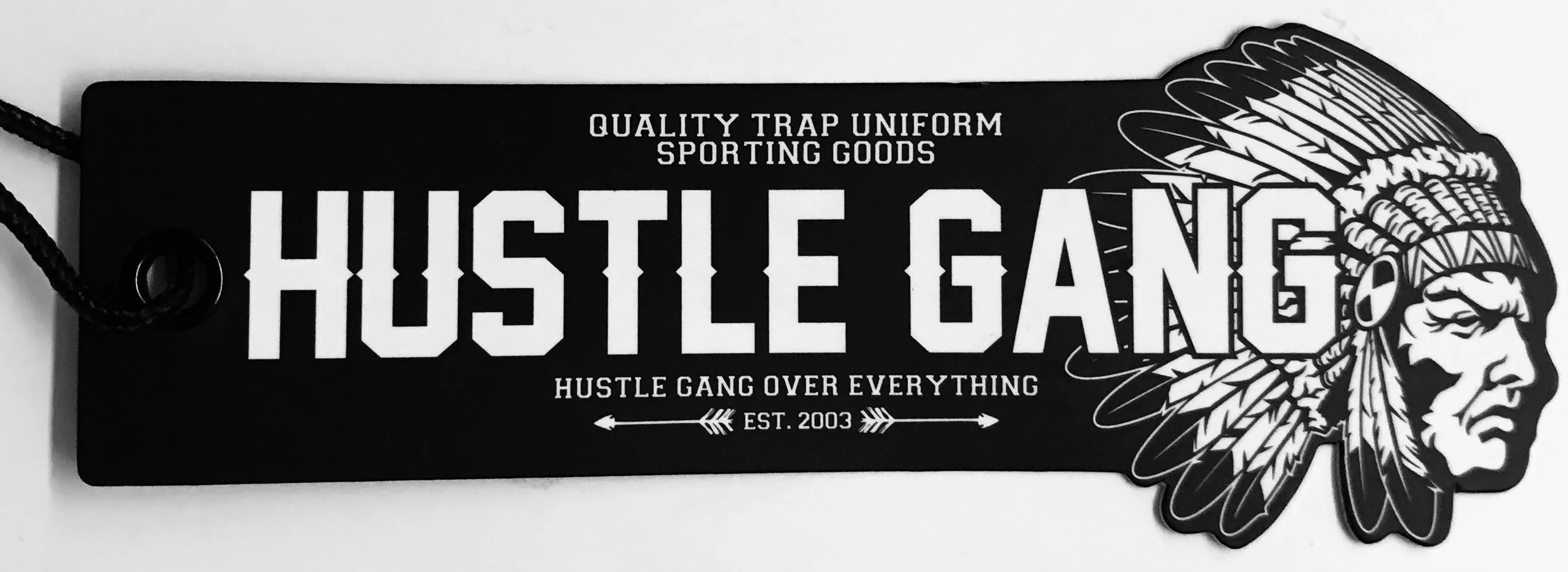 ^HUSTLE GANG^ (GREY) OPEN LEG JOGGER SWEATPANTS