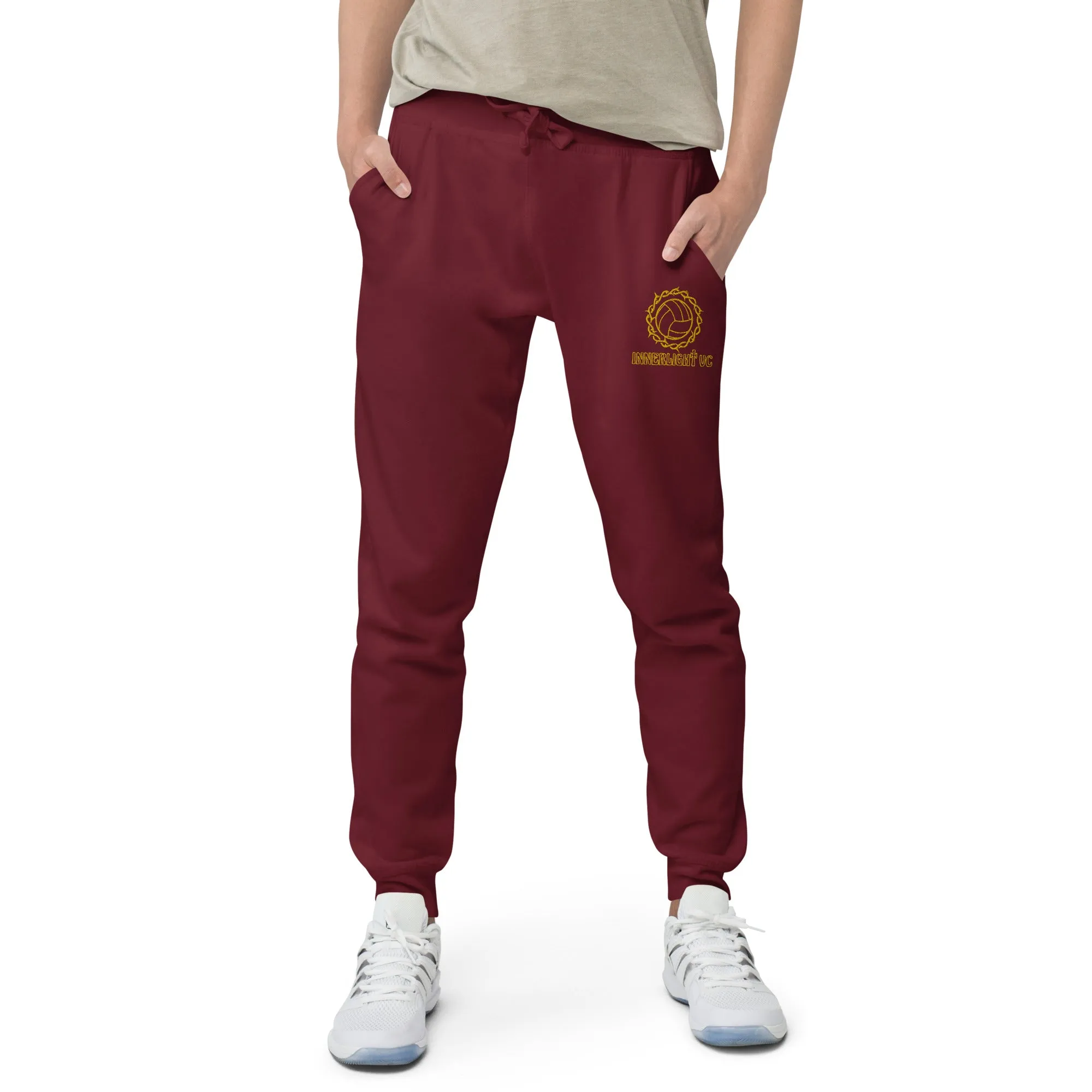 Innerlight Embroidered Fleece Sweatpants