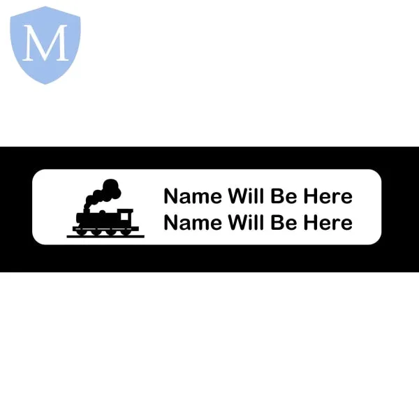 Iron-On Name Labels