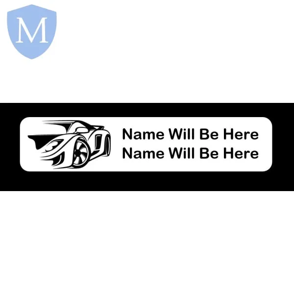 Iron-On Name Labels