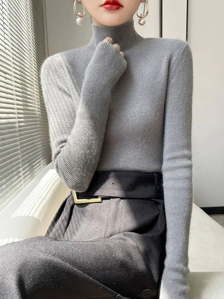 Jenny Premium Turtleneck Sweater