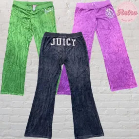 Juicy couture velour trousers/pants