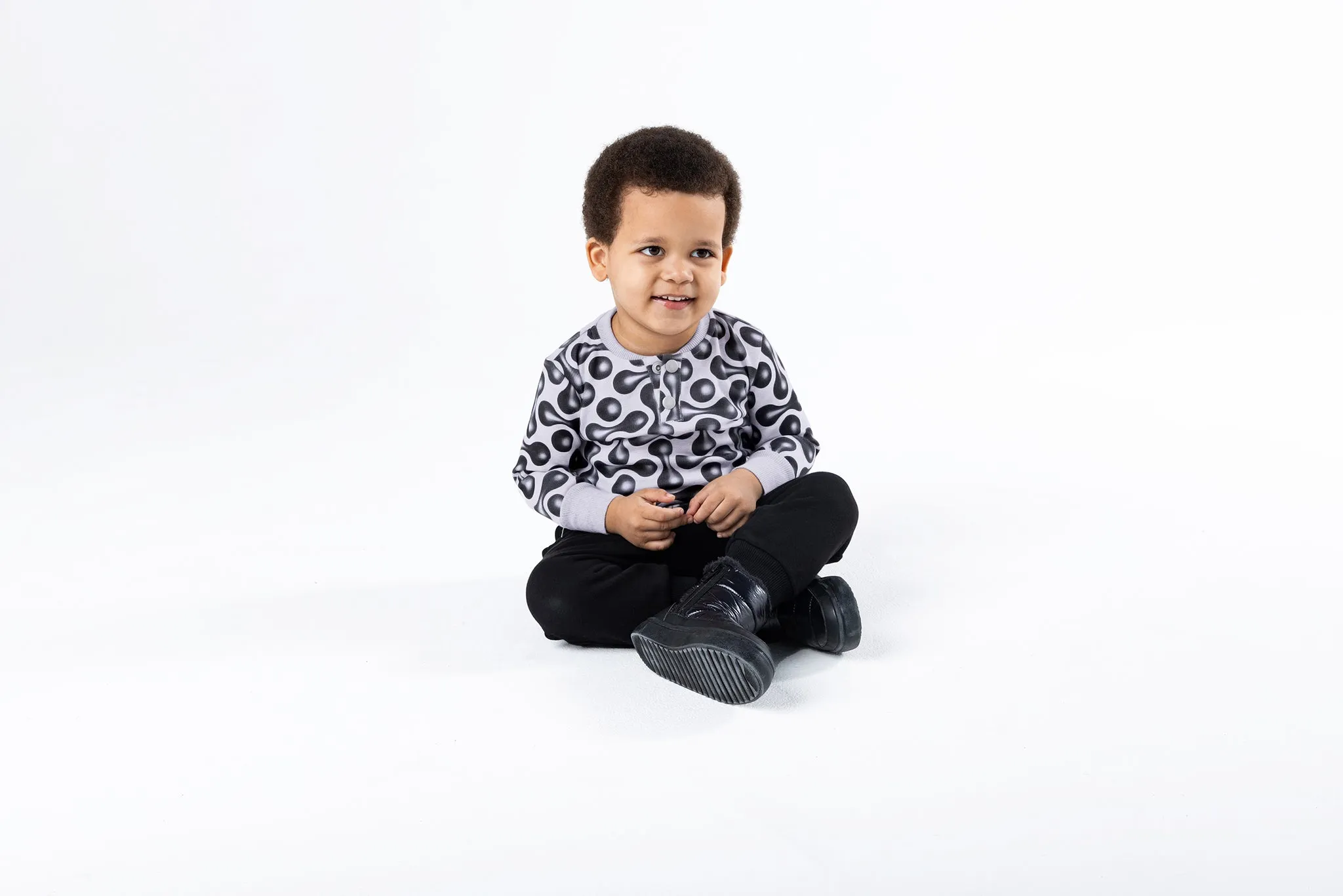 Kids Terry Joggers - Black