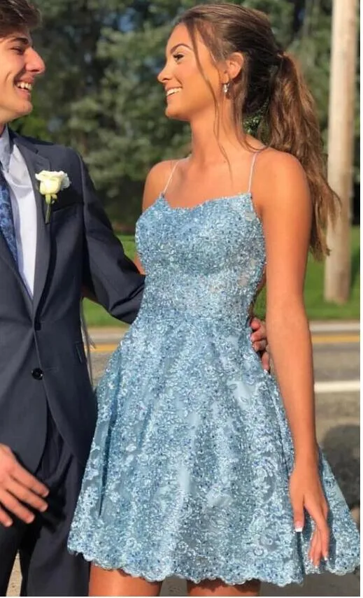 Lace Homecoming Dress 2021, Short Prom Dress ,Formal Dress,Dance Dresses, Back To School Party Gown, PC0848