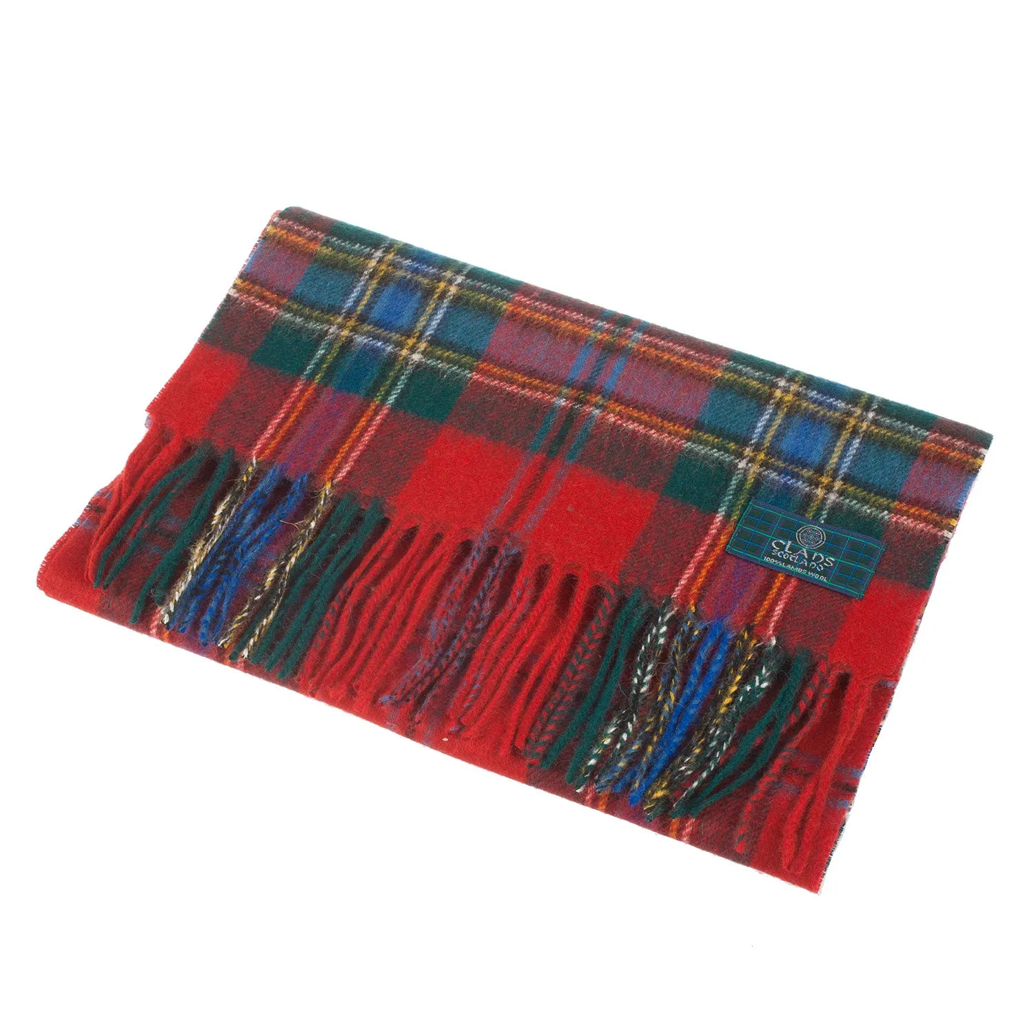 Lambswool Scottish Tartan Clan Scarf  Maclean Of Duart