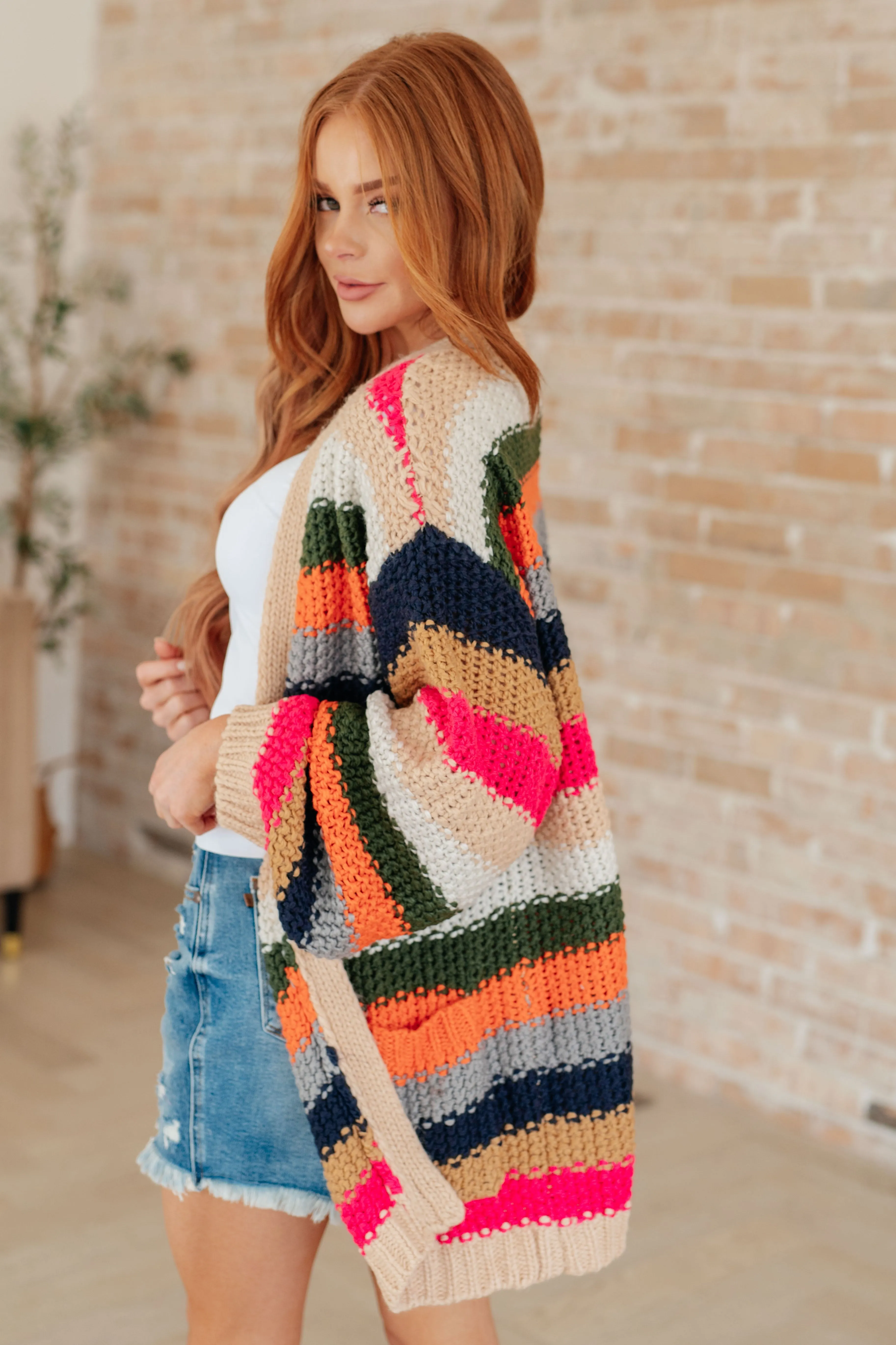 Life in Technicolor Knit Cardigan - Haptics