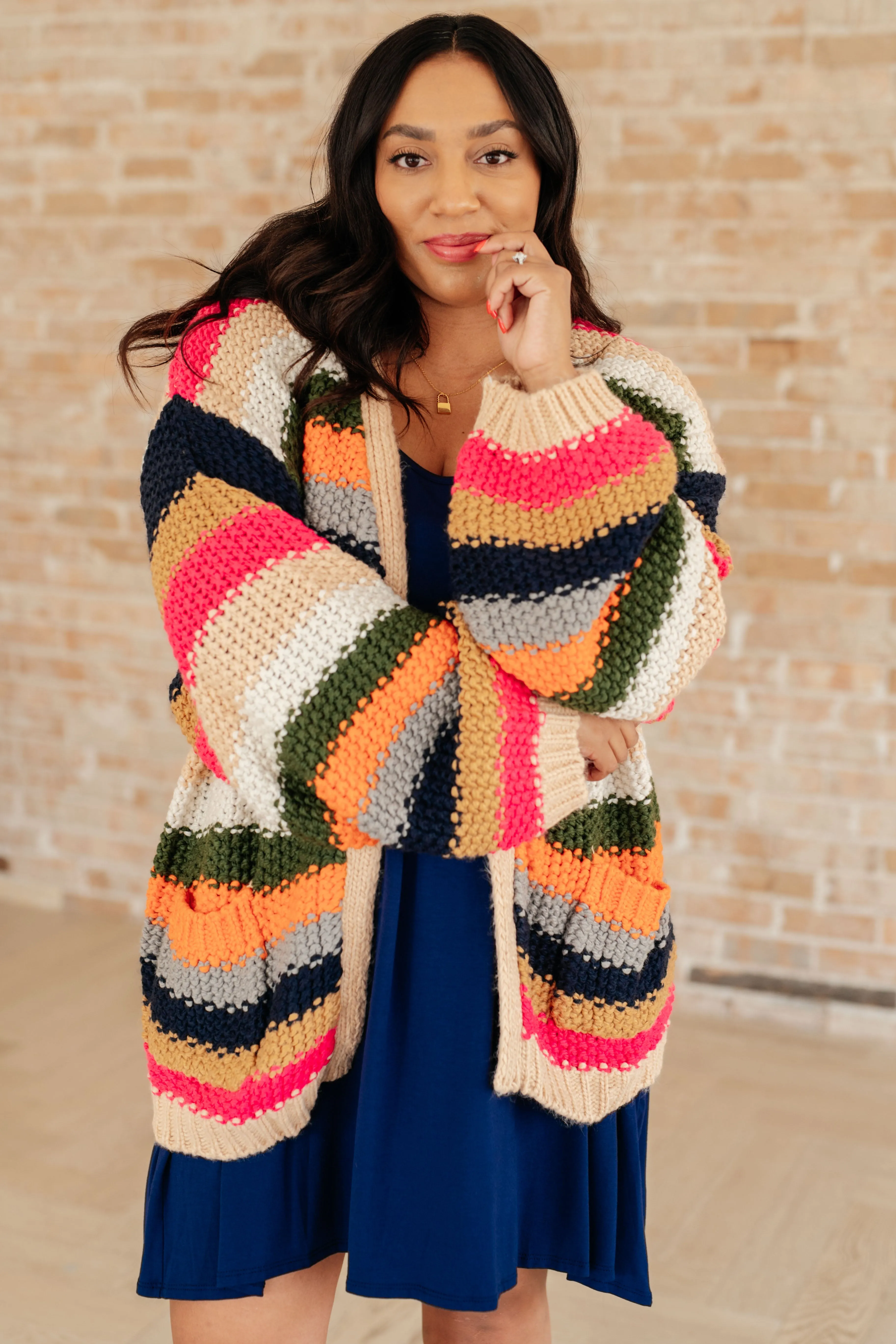 Life in Technicolor Knit Cardigan - Haptics