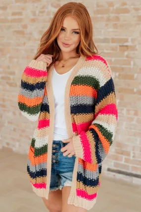 Life in Technicolor Knit Cardigan - Haptics