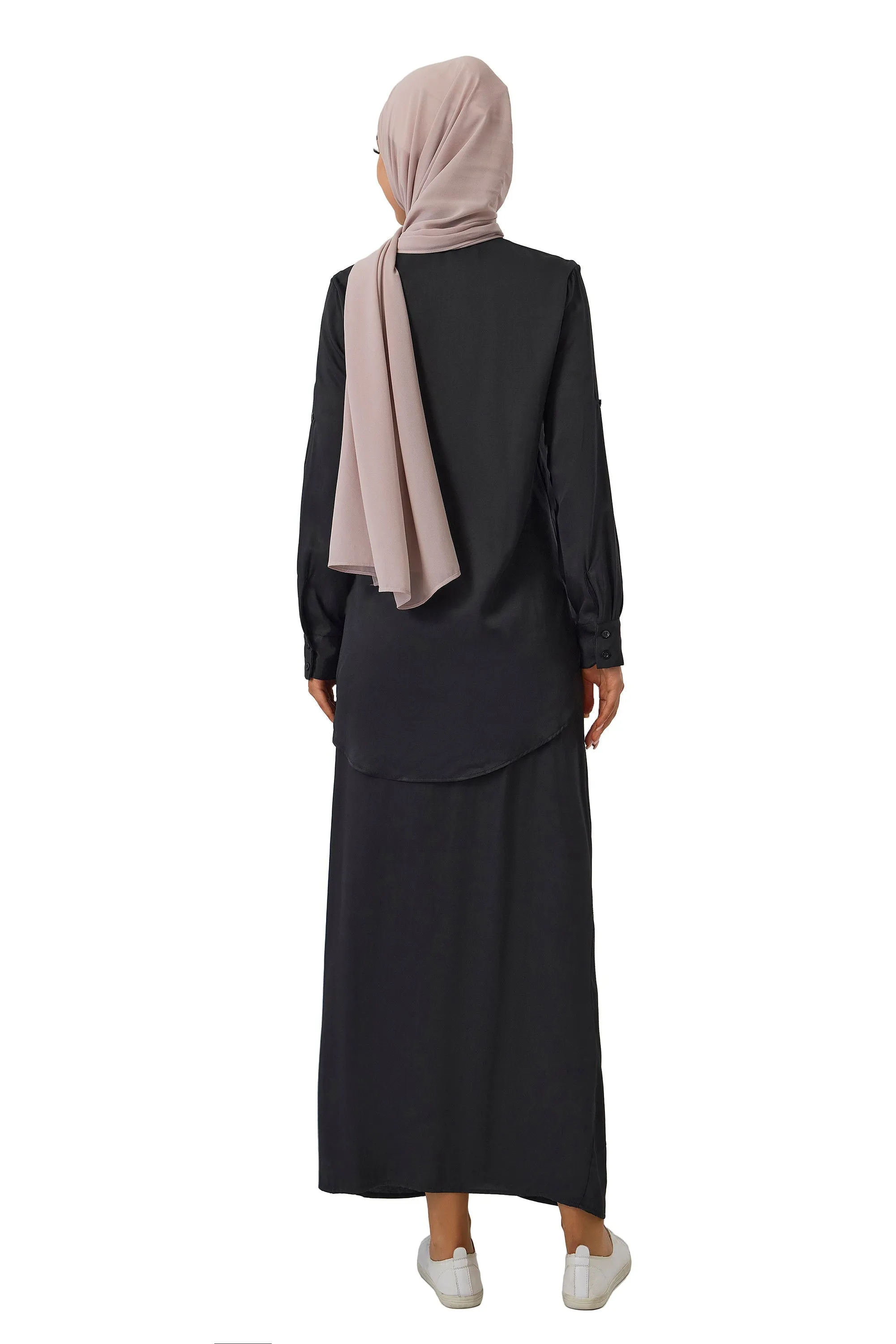 Light Khaki Chiffon Hijab