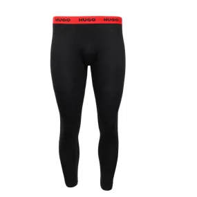 Linked Logo Long Johns, Black