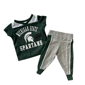 Little Spartan Game Day Outfit