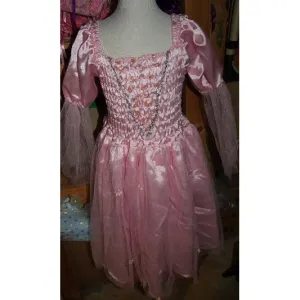 MEDIEVAL PINK PRINCESS DRESS rapunzel