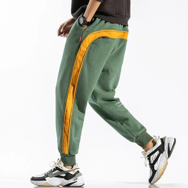 Men Side Striped Sweatpants