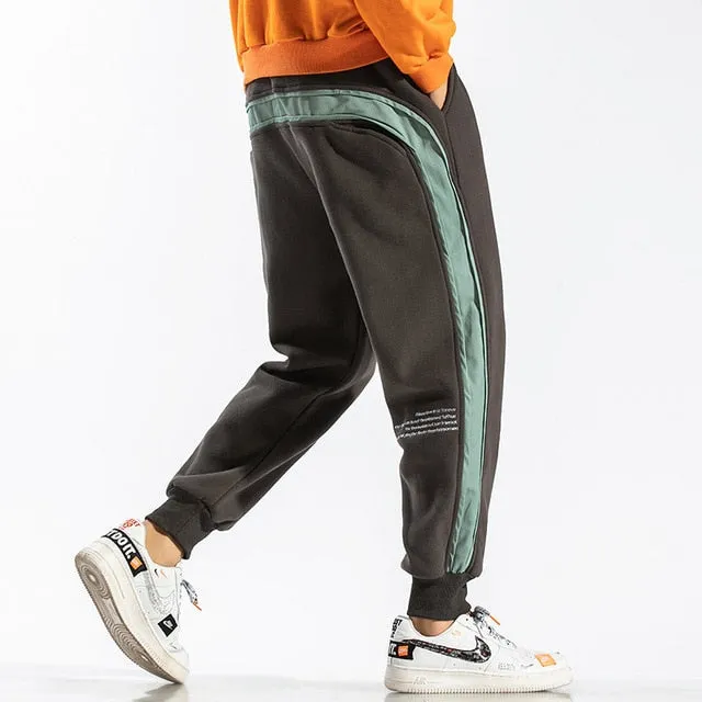 Men Side Striped Sweatpants