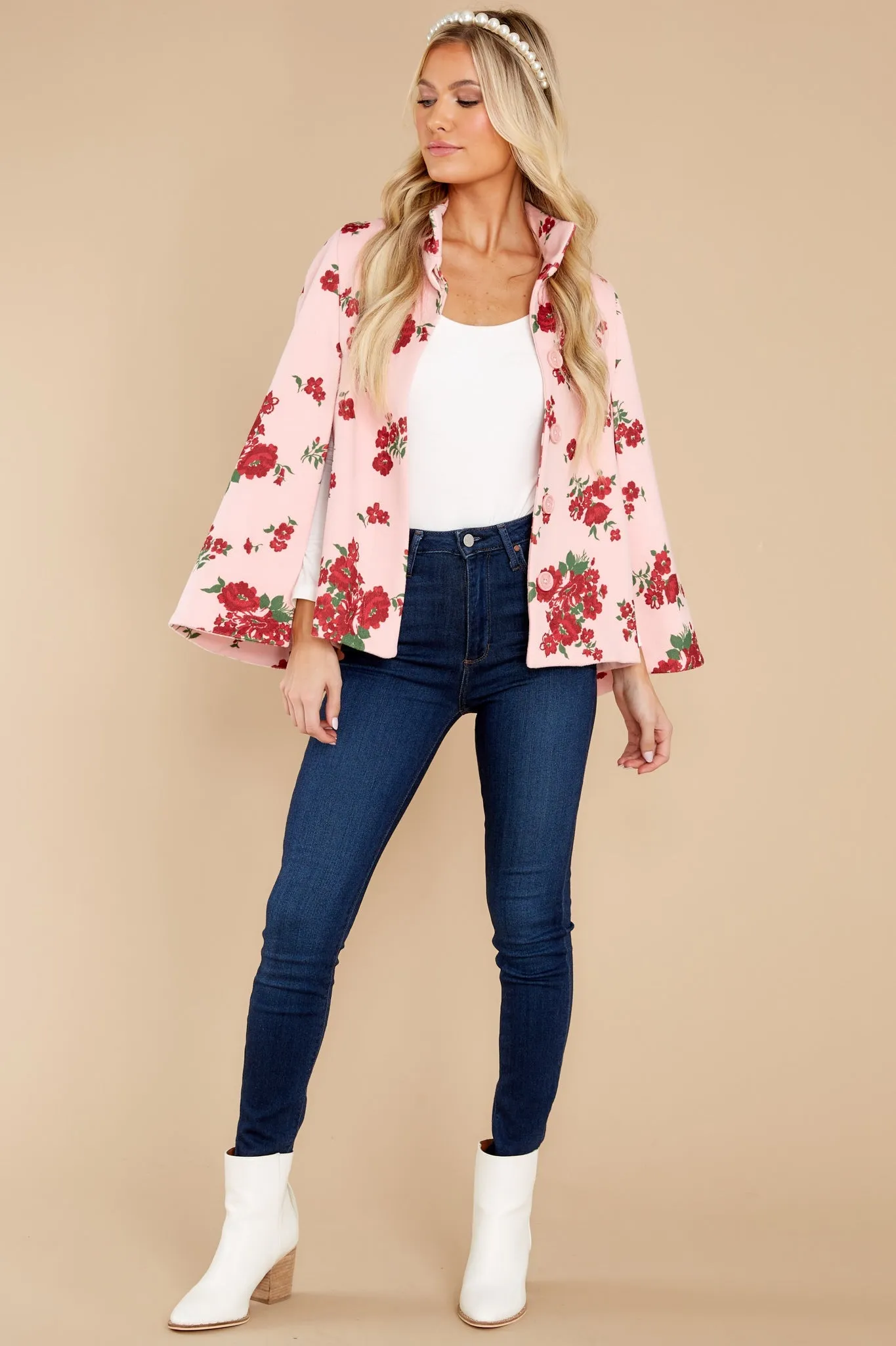 Misha Pink Decadence Cape