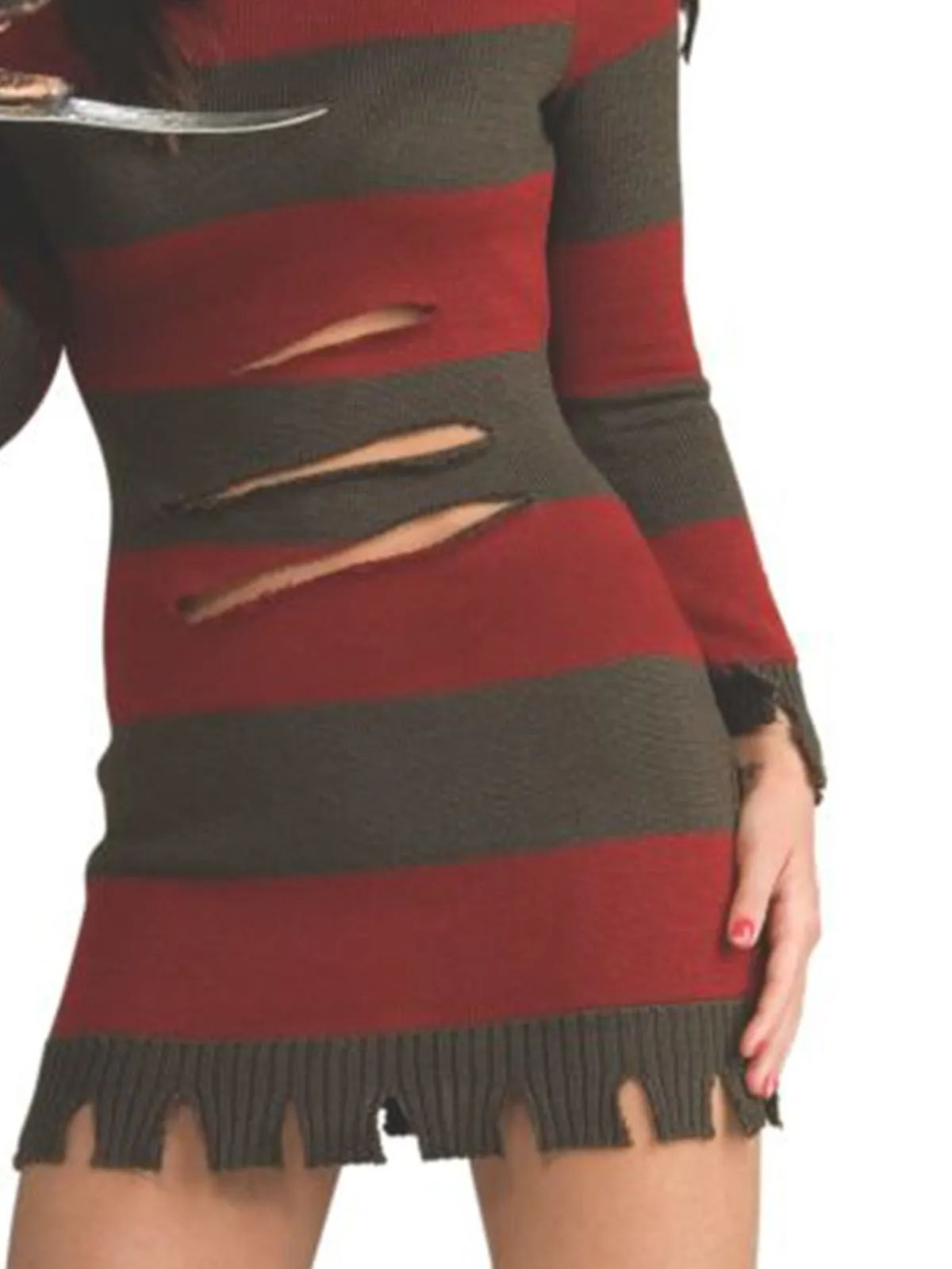 'Miss Krueger' Secret Wishes Costume for Adults - Warner Bros Nightmare on Elm St