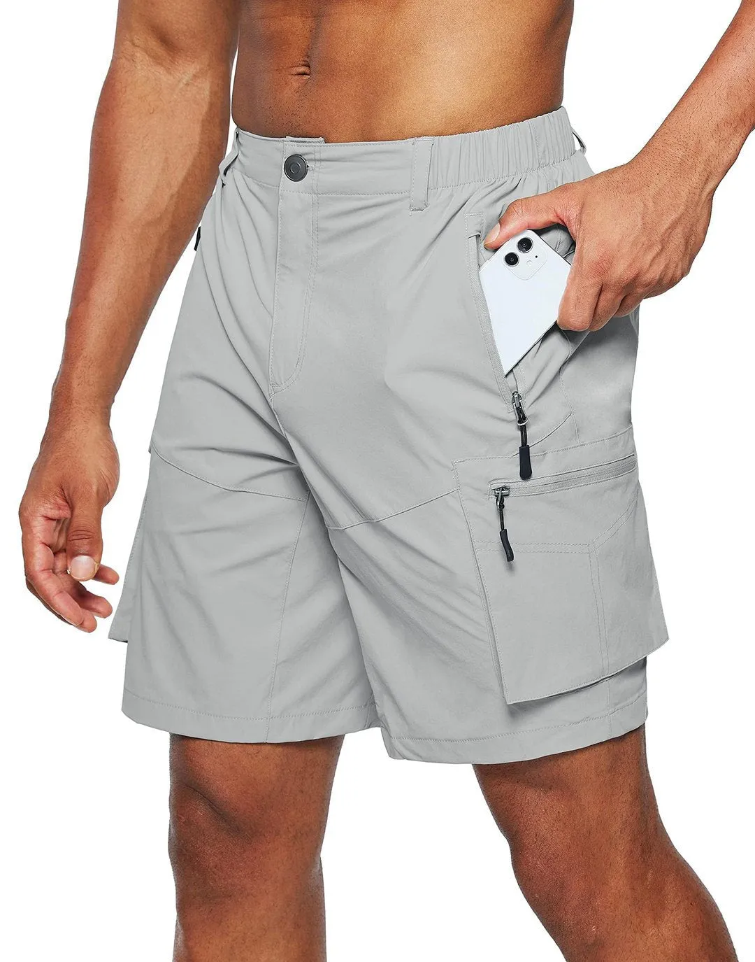 MULTI POCKET WORKWEAR CARGO SHORTS